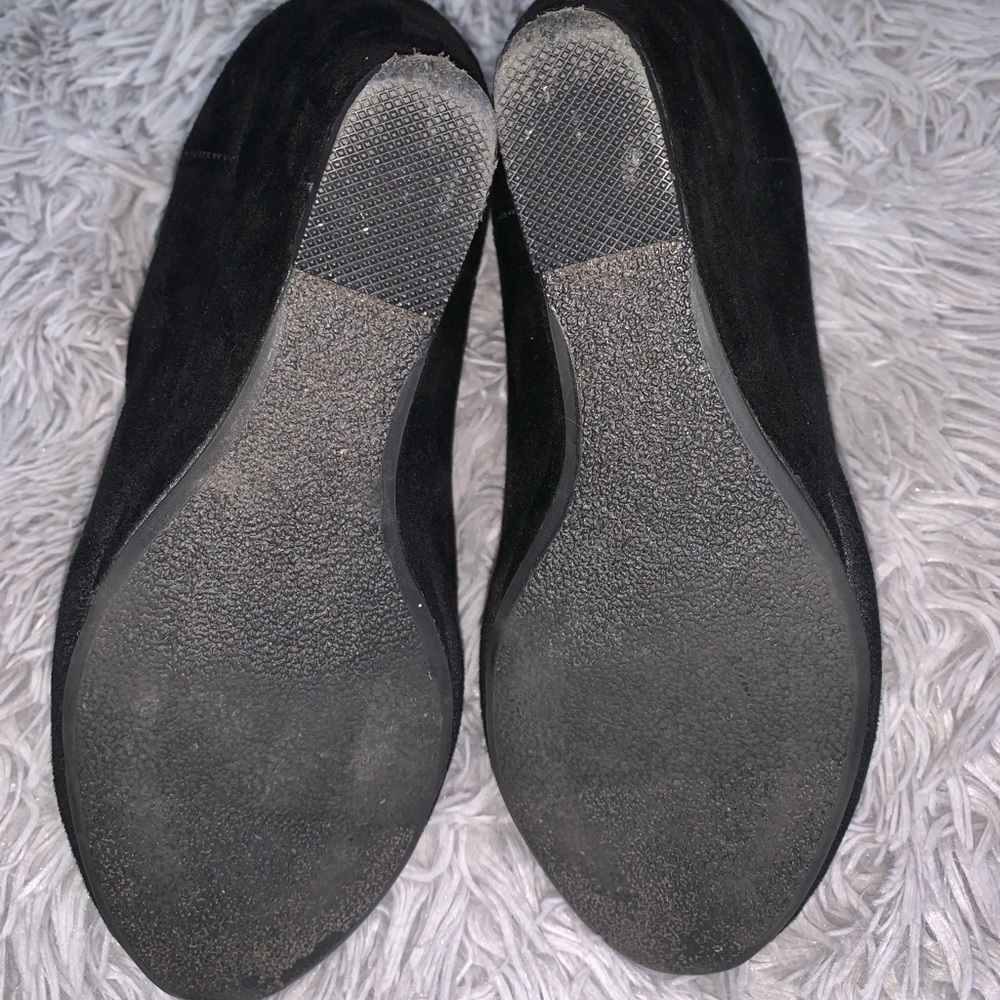 Apt 9 black wedge booties
